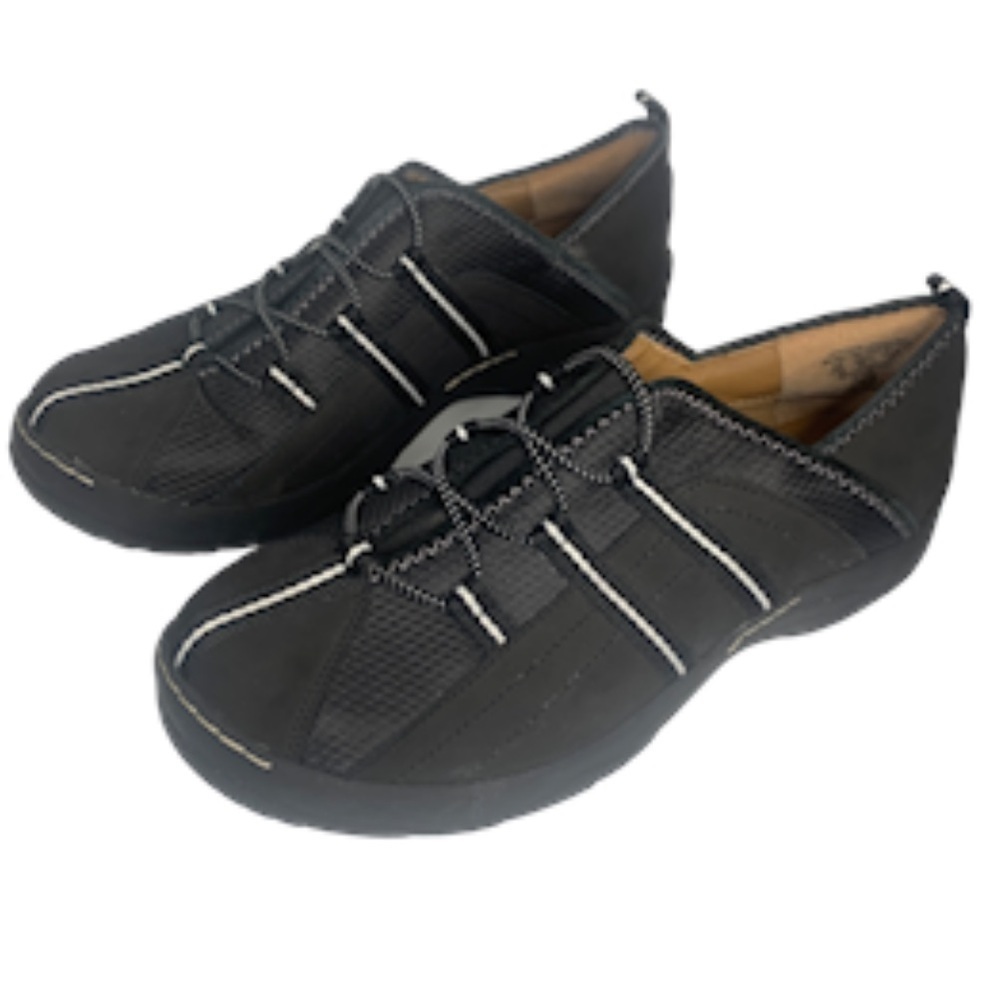 I Love Comfort 11 Logan Slip On Black Leather Manmade - Picture 3 of 10